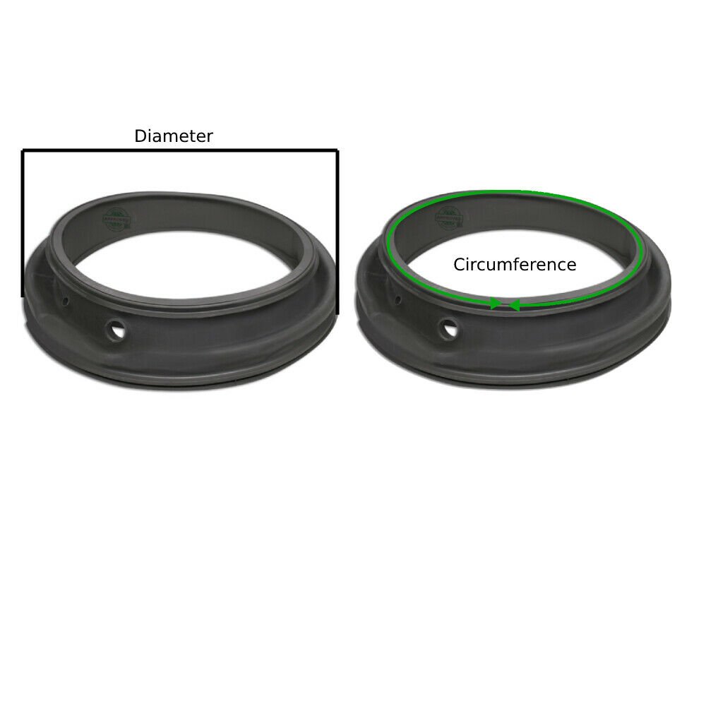 2-3 Days Delivery-Washer Door Boot Seal Gasket  W10340443, W10474367, W10900506
