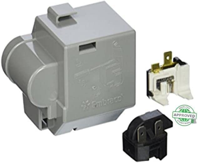 GLOB PRO SOLUTIONS 218721106 639593 5304407494 CKD2834 Relay & Overload Kit compatible with Frigidaire, Gibson, Kenmore