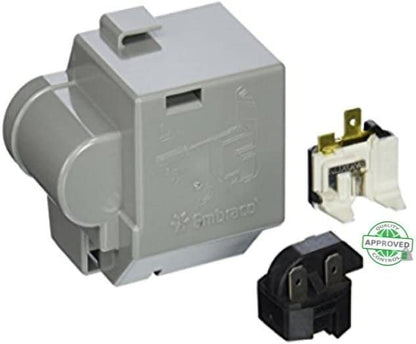 GLOB PRO SOLUTIONS 218721106 639593 5304407494 CKD2834 Relay & Overload Kit compatible with Frigidaire, Gibson, Kenmore