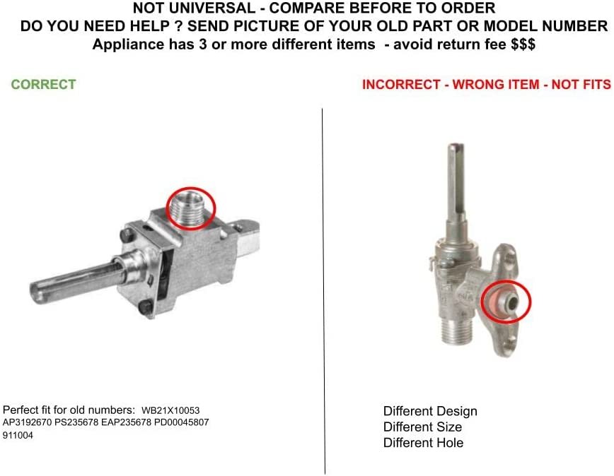 GLOB PRO SOLUTIONS 911004 CKD5384 Surface Burner Valve