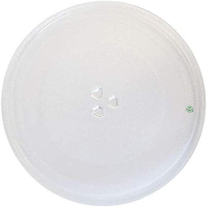 GLOB PRO SOLUTIONS WB49X10176 CKD1952 Microwave Glass Tray 13" ¾ Length Approx. Replacement for and Compatible with General Electric Heavy Duty