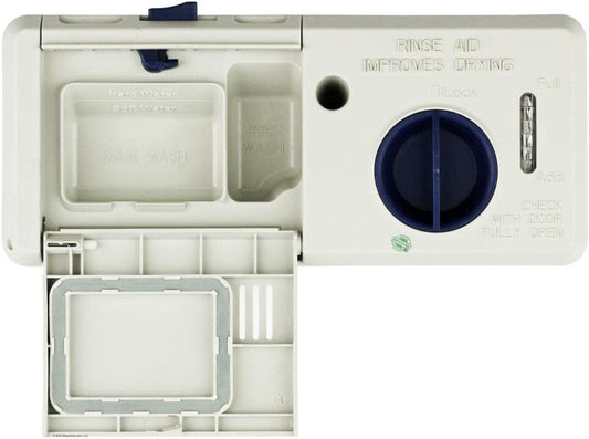 GLOB PRO SOLUTIONS AP6023708 PS11757054 EAP11757054 PD00028735 CKD2280 Diswasher Detergent Dispenser 9" Length Approx. Replacement for and compatible with Whirlpool Heavy DUTY