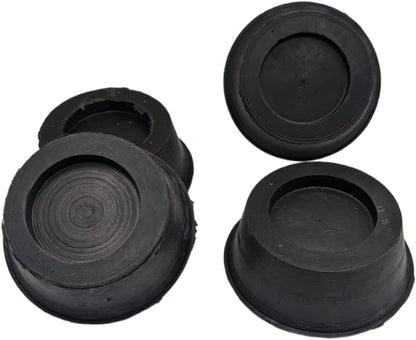 GLOB PRO SOLUTIONS Anti Vibration Pads CKD6160 4pcs Washing Machine Base Foot Pads, Washer & Dryer Pedestals Fit All Machines - Noise Dampening, Protects Laundry Room Floor