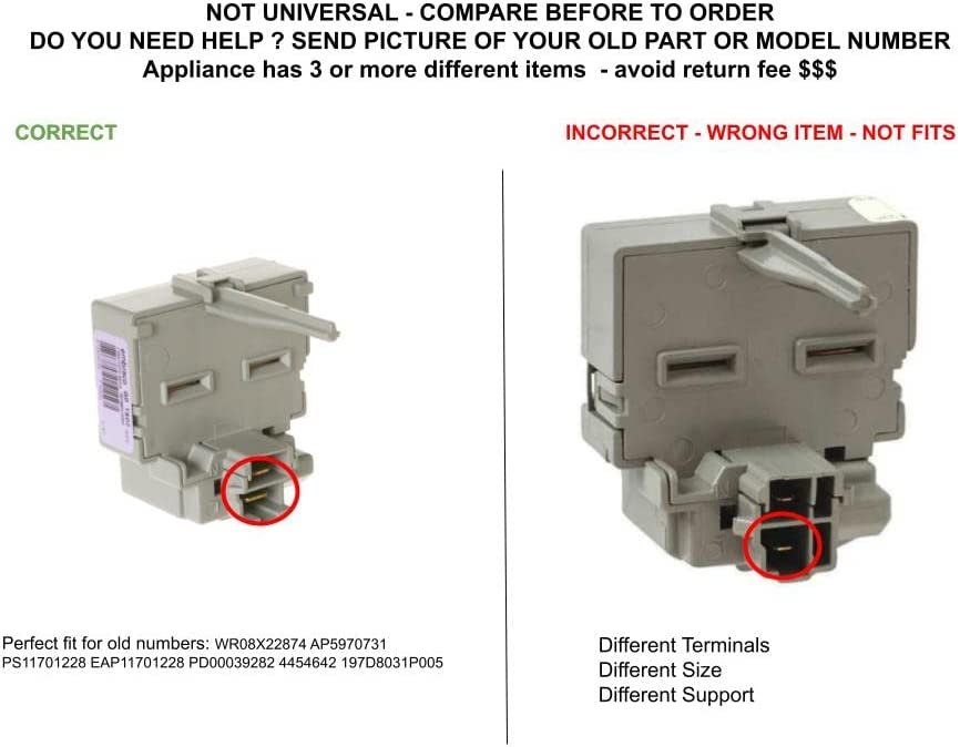 GLOB PRO SOLUTIONS AP5970731 PS11701228 EAP11701228 PD00039282 CKD4490 Relay and Overload Kit