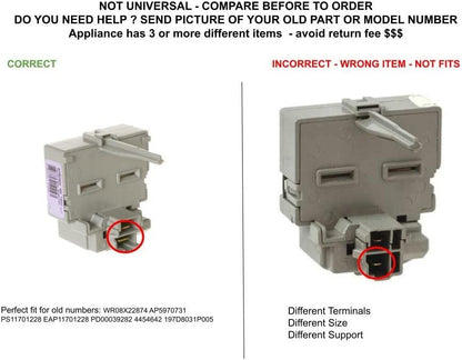 GLOB PRO SOLUTIONS AP5970731 PS11701228 EAP11701228 PD00039282 CKD4490 Relay and Overload Kit