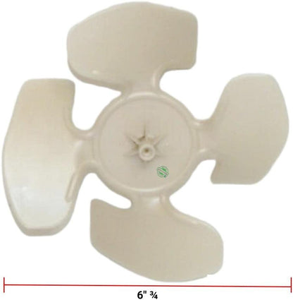 GLOB PRO SOLUTIONS 2225834 4960385 CKD1964 Refrigerator Fan Blade 6" ¾ Length Approx. Replacement for and compatible with Kenmore Heavy DUTY