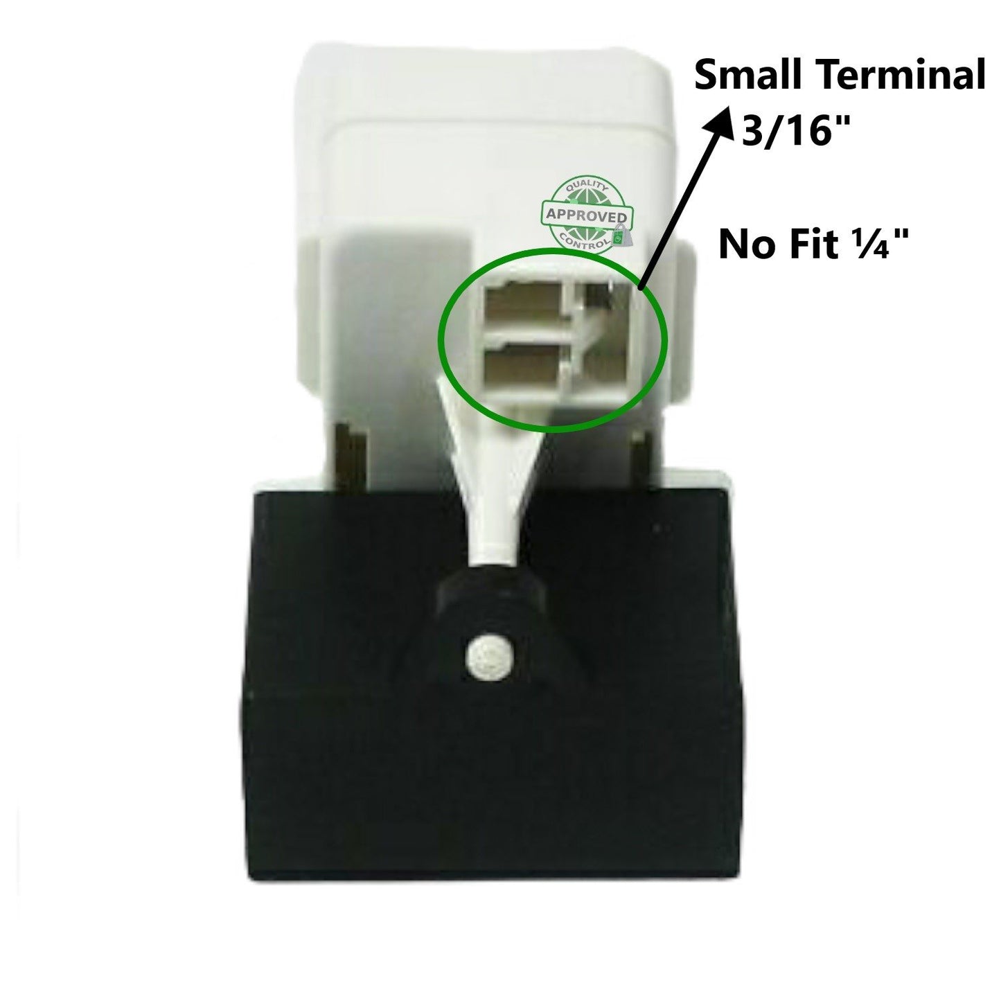 GlobPro Fits old # 5Sp14P319TI Compressor Relay Start Device Kit Compatible with Whirlpool Kenmore 5SP14N319NFD, AP6030710, PS11765759, EAP11765759 Refrigerator Free WPW10662129