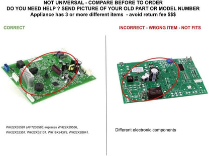 GLOB PRO SOLUTIONS WH22X32357 CKD3962 Control Board