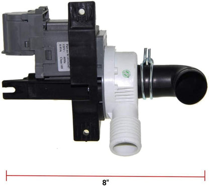 GLOB PRO SOLUTIONS 8542672 2392433 W10049390 W10155921 W10217134 CKD4704 Drain Pump and Motor