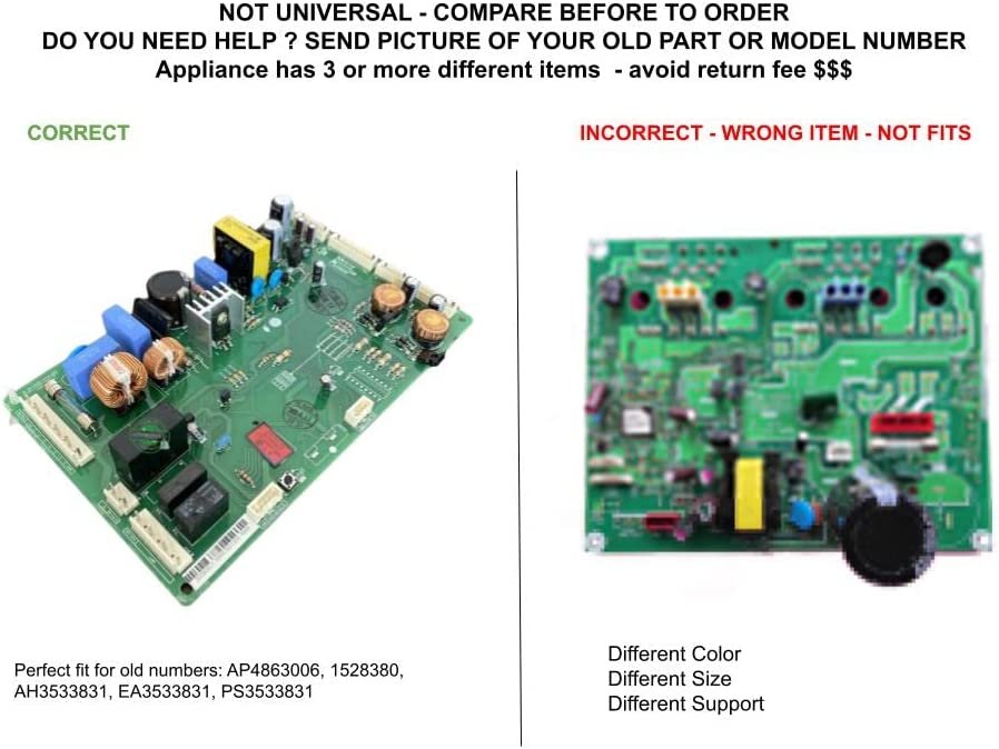 GLOB PRO SOLUTIONS EBR41531306 CKD3506 Main Control Board