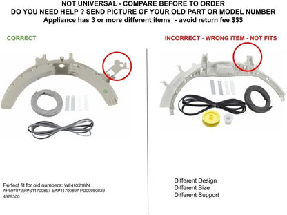 GLOB PRO SOLUTIONS AP5970729 PS11700897 EAP11700897 PD00050839 CKD5906 Bearing Repair Kit
