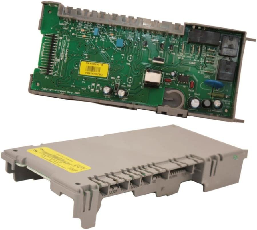 GLOB PRO SOLUTIONS W10084142 1447092 W10084142R CKD2397 Diswasher Main Control Board 7" Length Approx. Replacement for and compatible with KitchenAid Whirlpool Kenmore Heavy DUTY