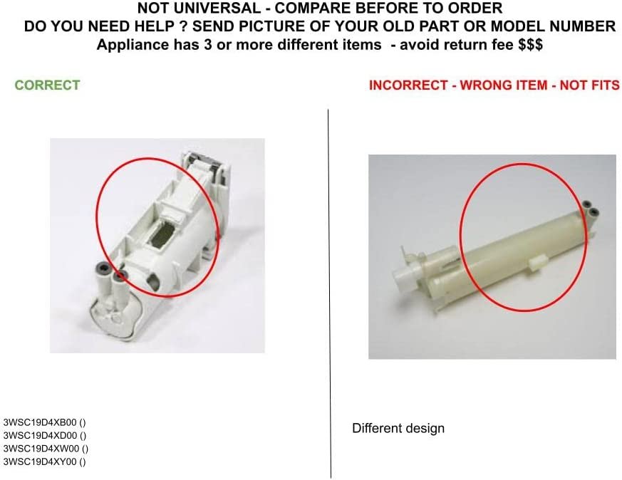 GLOB PRO SOLUTIONS AP4514852 PS2579781 EAP2579781 PD00005693 CKD3714 Water Filter Housing