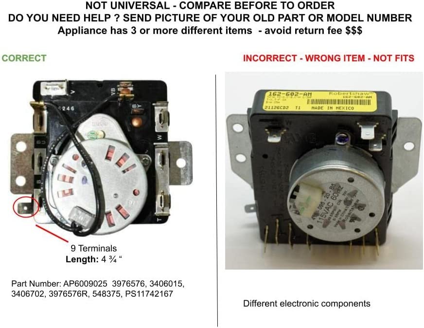 GLOB PRO SOLUTIONS 3976576A CKD4869 Timer