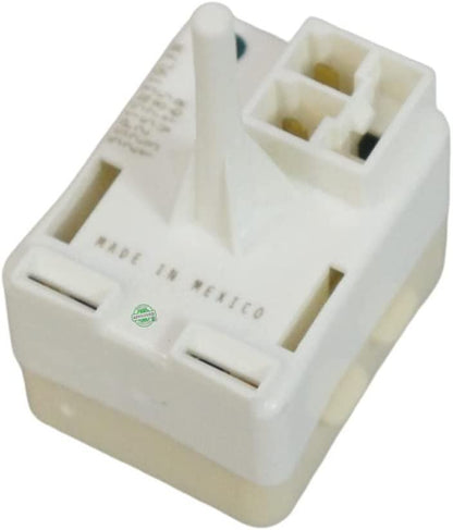 GLOB PRO SOLUTIONS WP2225785 CKD1791 Refrigerator Start Switch 2 Terminals 1" ¾ length Approx. Replacement for and compatible with Roper Whirlpool Estate Kenmore/Sears Heavy DUTY