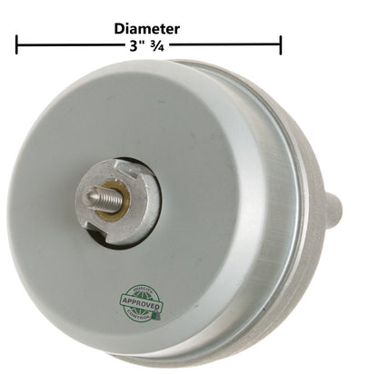 GlobPro 2622 AH304722 EA304722 PS304722 Frid Condenser Fan Motor 3 ¾" length Diameter Replacement for and compatible with General Electric Hotpoint Heavy DUTY