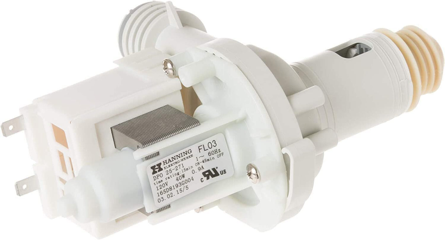 GLOB PRO SOLUTIONS DPO-25-271 DISHWASHER Water PUMP Motor Included Impeller Blades 165D8193G004 compatible with Heavy DUTY