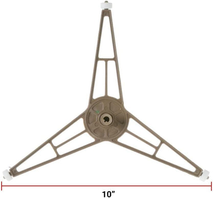 GLOB PRO SOLUTIONS AP4457557 PS3528534 EAP3528534 PD00005372 CKD2505 Microwave Turntable Assembly 10" Length Approx. Replacement for and compatible with Kenmore LG Heavy DUTY