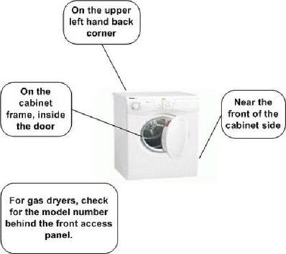 Whirlpool kenmore Washer/Dryer Combo Drive Belt 134503600