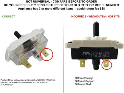 GLOB PRO SOLUTIONS 248C1146P001 CKD5829 Push to Start Switch