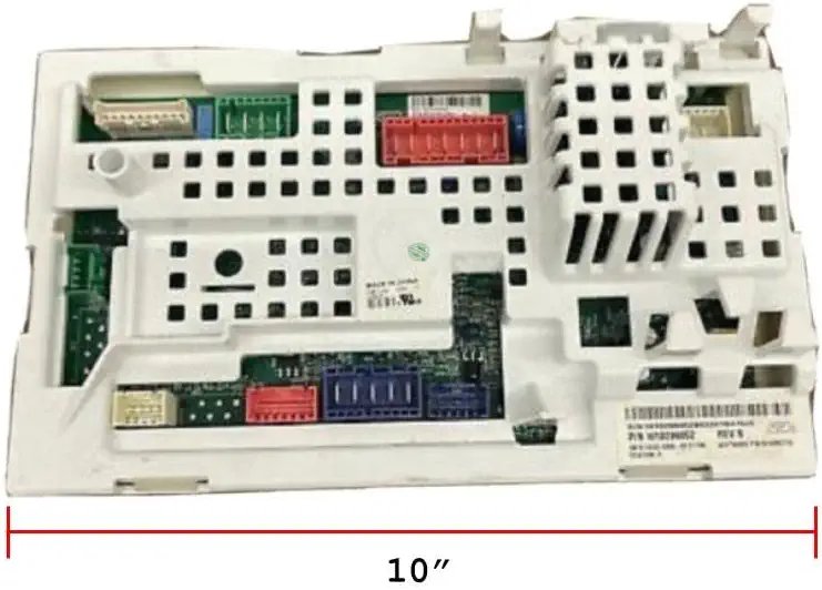 GLOB PRO SOLUTIONS W10745340 CKD2391 Washer Main Control Board 10" Length Approx. Replacement for and compatible with Whirlpool Heavy DUTY