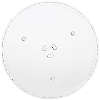 12 1/2" Microwave Glass Turntable Plate Replacement/GE, Samsung, and Hotpoint -Compatible Microwave Glass Plate - 12.5" Plate, G.E. WB39X10002, WB39X10003, DE74-20015