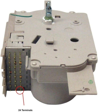 GLOB PRO SOLUTIONS AP4929075 EAP3487294 PS3487294 PD00001612 CKD1899 Washer Timer 24 Terminals 7" Length Approx. Replacement for and compatible with General Electric Hotpoint Heavy DUTY