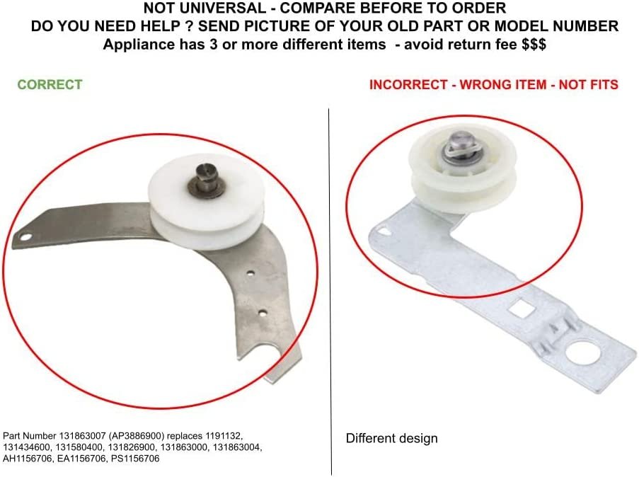 GLOB PRO SOLUTIONS 1191132 CKD5181 Idler Arm Pulley