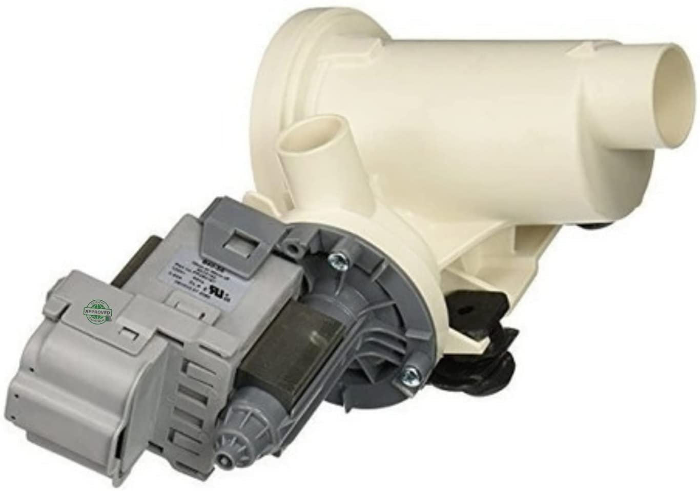 GlobPro 285998 8181684 8182819 8182821 Washer Drain Pump 11" length Approx. Replacement for and compatible with Whirlpool Kenmore Maytag KitchenAid Heavy DUTY