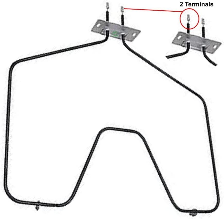 GLOB PRO SOLUTIONS AP5306676 CH44X10009 ERB44X10009 CKD1321 Range Bake 17" ¾ length Approx. Replacement for and compatible with Heavy DUTY