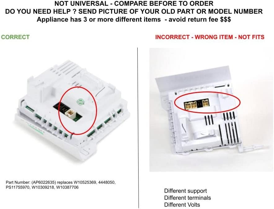 GLOB PRO SOLUTIONS AP6022635 PS11755970 EAP11755970 PD00007672 CKD5557 Main Control Board