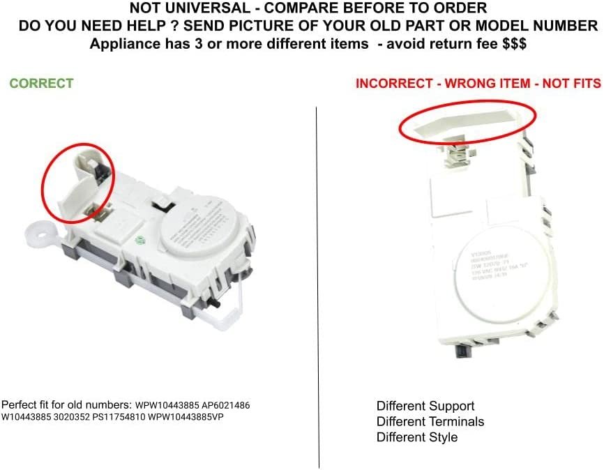 GLOB PRO SOLUTIONS WPW10443885 CKD4307 Door Lock Latch