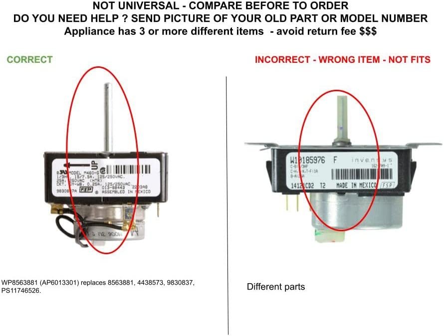 GLOB PRO SOLUTIONS WP8563881 CKD3912 Timer