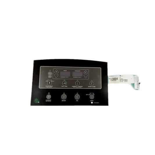 2-3 days Delivery-W10860143 Dispenser Control Board and Touchpad ONLY DISPLAY