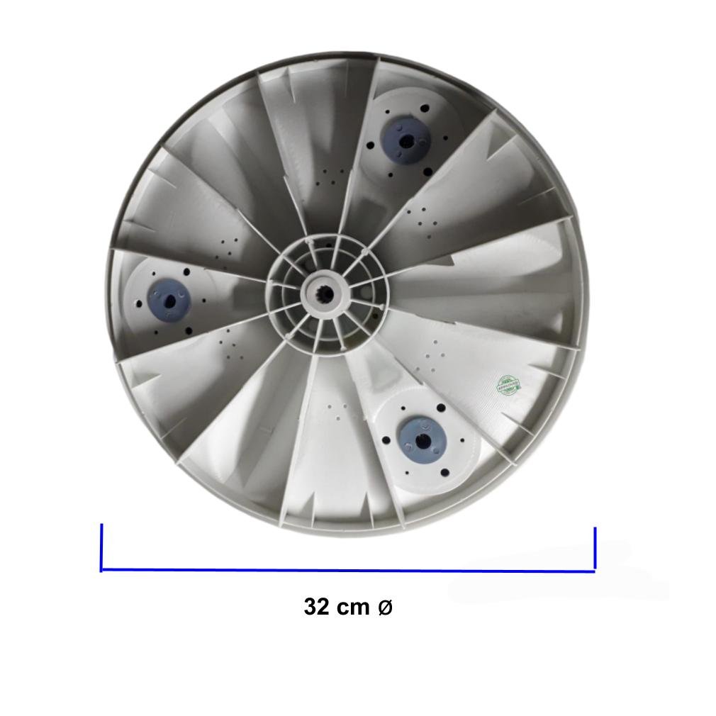 Agitador Plano Lavadora Mabe LMA 230