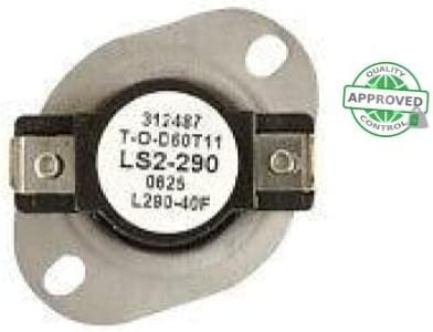 GLOB PRO SOLUTIONS WE4X813 CKD2749 High Limit Thermostat compatible with GE, Hotpoint,