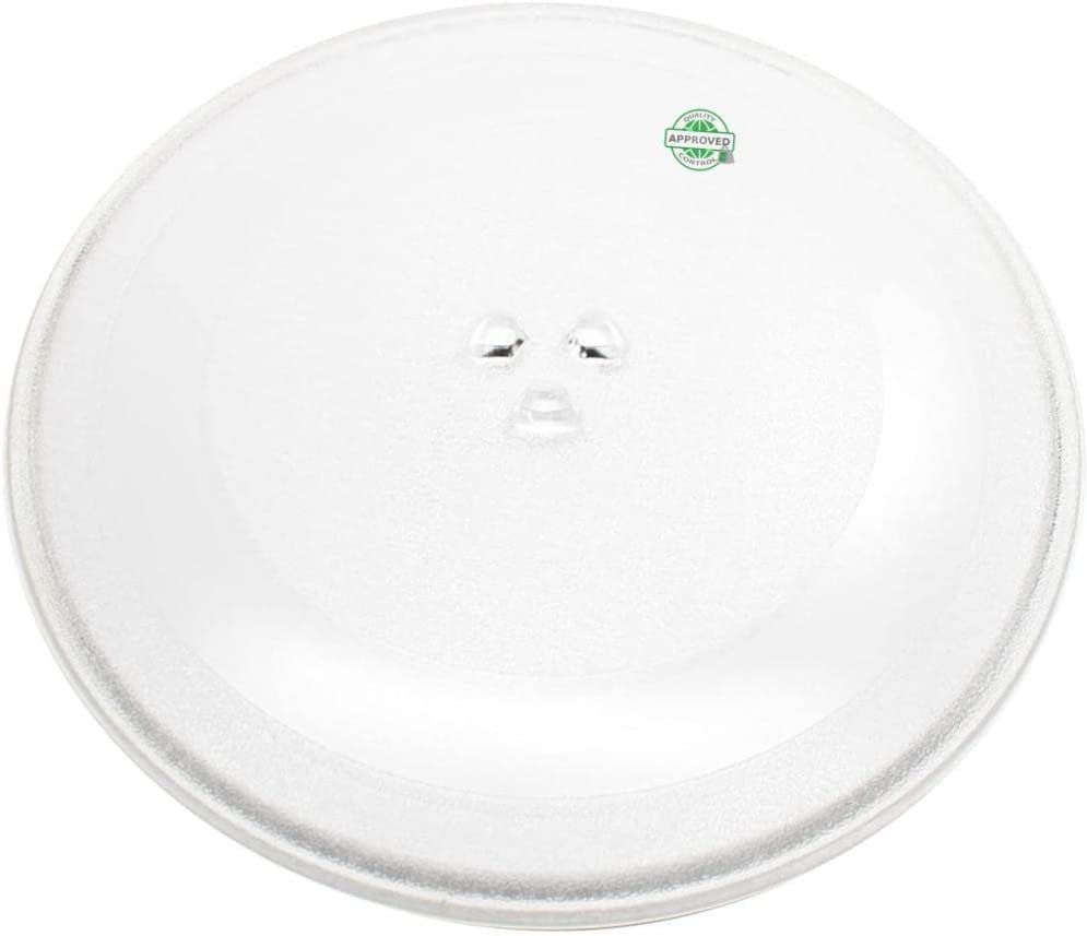 GLOB PRO SOLUTIONS 3390W1A019C 1206418 3390W1A019B CKD2760 Glass Tray Compatible with Amana, GE, Kenmore LG