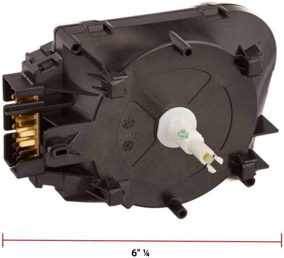 GLOB PRO SOLUTIONS WP8557393 CKD1904 Washer Timer 24 Terminals 6" ¼ Length Approx. Replacement for and compatible with Whirlpool Kenmore Heavy DUTY
