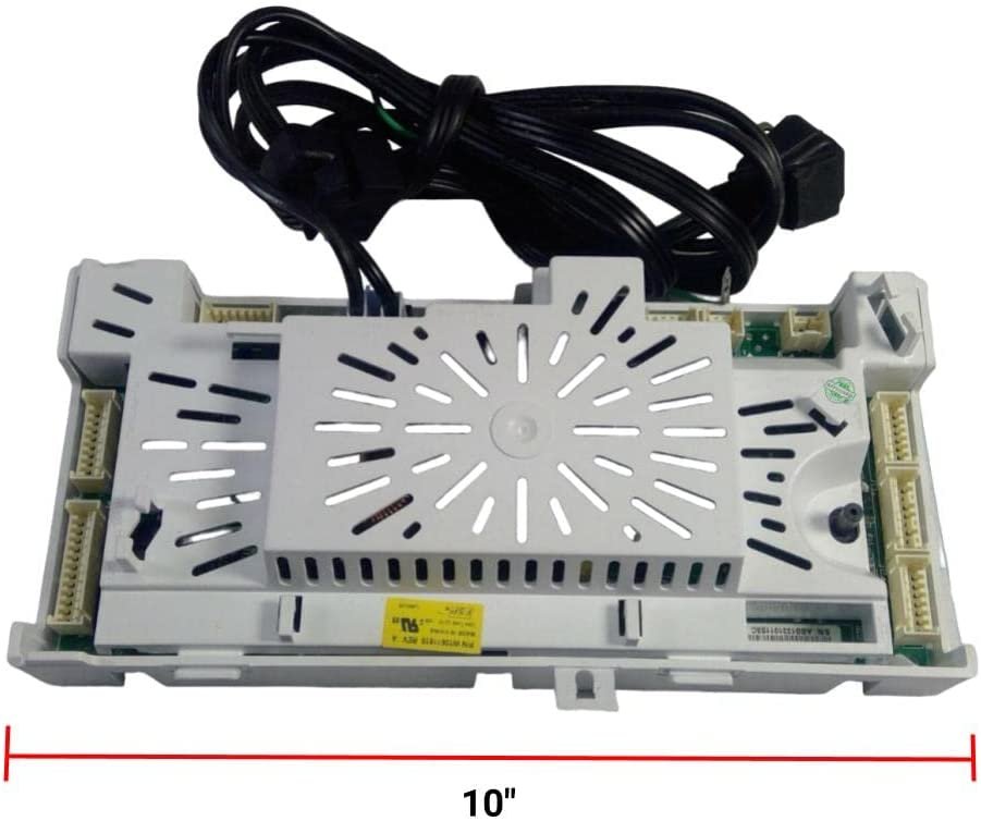 GLOB PRO SOLUTIONS W10761028 CKD2617 Washer Control Board 10" Length Approx. Replacement for and compatible with Whirlpool Heavy DUTY
