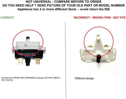GLOB PRO SOLUTIONS AP6009036 PS11742178 EAP11742178 PD00003330 CKD5731 Push To Start Switch