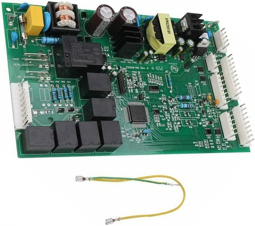 WR55X10942 Control Board Factory Certified Parts WR55X10942C WR55X10942P Retail Pack Genuine Upgrade for GE Refrigerators - GE 200D4850G022 WR55X10942 WR55X10526 WR55X10529 WR55X10656 WR55X10659