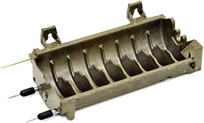GLOB PRO SOLUTIONS 627815 4441965 627997 628189 CKD1403 Fridge Ice Tray & Heater Assembly 11" ¼ Length Approx. Replacement for and compatible with KitchenAid Whirlpool Kenmore Maytag Heavy DUTY