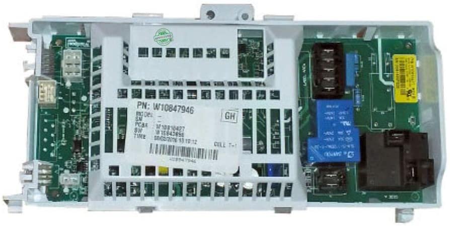 GLOB PRO SOLUTIONS W10810427 CKD1357 Dryer Control Board Fit old #s w10810427 REV B Fits A/C/D/E/F/G/H/IJ W10847946 Replacement for and compatible with Heavy DUTY