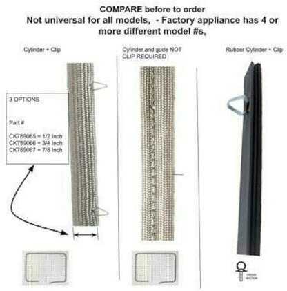 GlobPro AP3706691 1056119 PS977704 EAP977704 Range Oven Door Seal Replacement for and compatible with Frigidaire Kenmore Electrolux Heavy DUTY