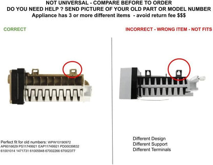 GLOB PRO SOLUTIONS 61001014 1471731 61005948 67002266 67002377 CKD5452 Ice Maker Assembly
