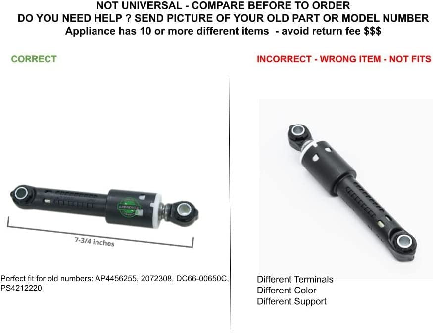 GLOB PRO SOLUTIONS DC66-00650C 2072308 CKD2727 Rear Shock Dampening Device