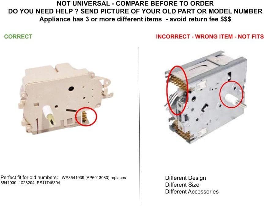 GLOB PRO SOLUTIONS AP3604424 PS898235 EAP898235 PD00003632 CKD5578 Timer