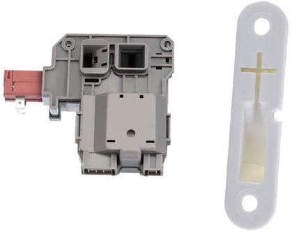 0131763202 Washing Machine Door Lock Switch Compatible with Frigidaire Kenmore 131763255 131763256 131763202 131269400 131763200 131763245 AP4455026 with with 131763310 Striker by Swess