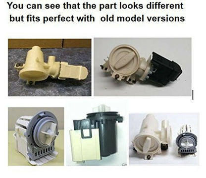ASKOL fits WHIRLPOOL DUET WASHER WATER PUMP MOTOR Mod: M75 461970228511
