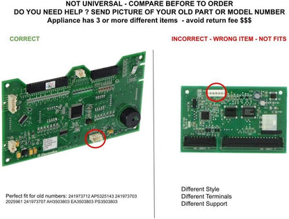GLOB PRO SOLUTIONS 241973703 2025961 241973707 CKD4086 User Control and Display Board